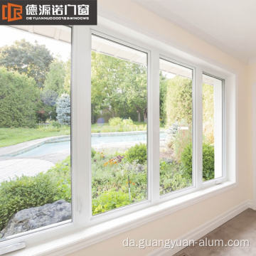 Dobbelt glas aluminium skydesvindue